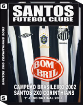 dvds do santos f.c.