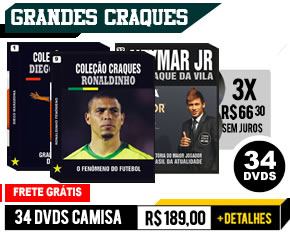 dvds de futebol