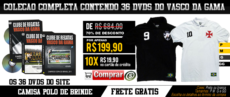 dvds do vasco